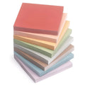 Retro - Color Sticky Notes Set | 6 Packs, 300 Sheets | 3×3 Inch Self - Adhesive Memo Pads Paper Product Deco Stationery