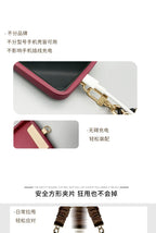 Mobile Phone Lanyard Cloth Anti-lost Mobile Phone Chain Women's Phone Lanyard High-grade Wrist Bracelet for Women Decoration