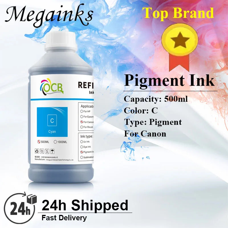 500ML each bottle PFI120 PFI 120 pigment ink for Canon TM200 TM205 TM300 TM305 200 205 300 305 printer inks