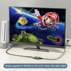 HD 1080P AV to HDMI RCA To HDMI Composite Adapter Converter With USB Cable CVBS AV Adapter For N64 Wii PS1/2/3 Xbox One SNES Etc