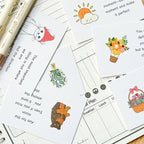 Mr Paper, 90 Inspirational Affirmation Cards Student Stationery Supplies kawaii stationery cardstock paper affirmation cards