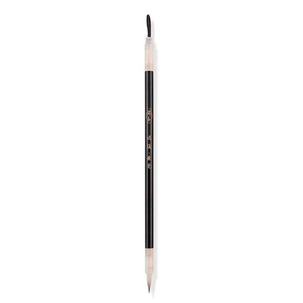 Traditional Chinese Calligraphy Brush Oil Watercolor Wolf Hair Scriptures Writing Brush Wood Oil Painting Art Paint Brush
