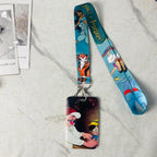 Anime Strap Lanyard for Keys Keychain Badge Holder ID Credit Card Pass Hang Rope Lariat Mobile Phone Charm Accessories