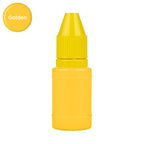 10ml Self-Inking Colorful Ink for Photosensitive Stamp Refilling Ink Red Green Blue Black Orange Rose red Chocolate Coffee White