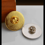 2.5cm Customize Your Photo Pins Brooch Personalized Name Birth Date Lapel Pin Shirt hat Badge Jewelry Best gifts