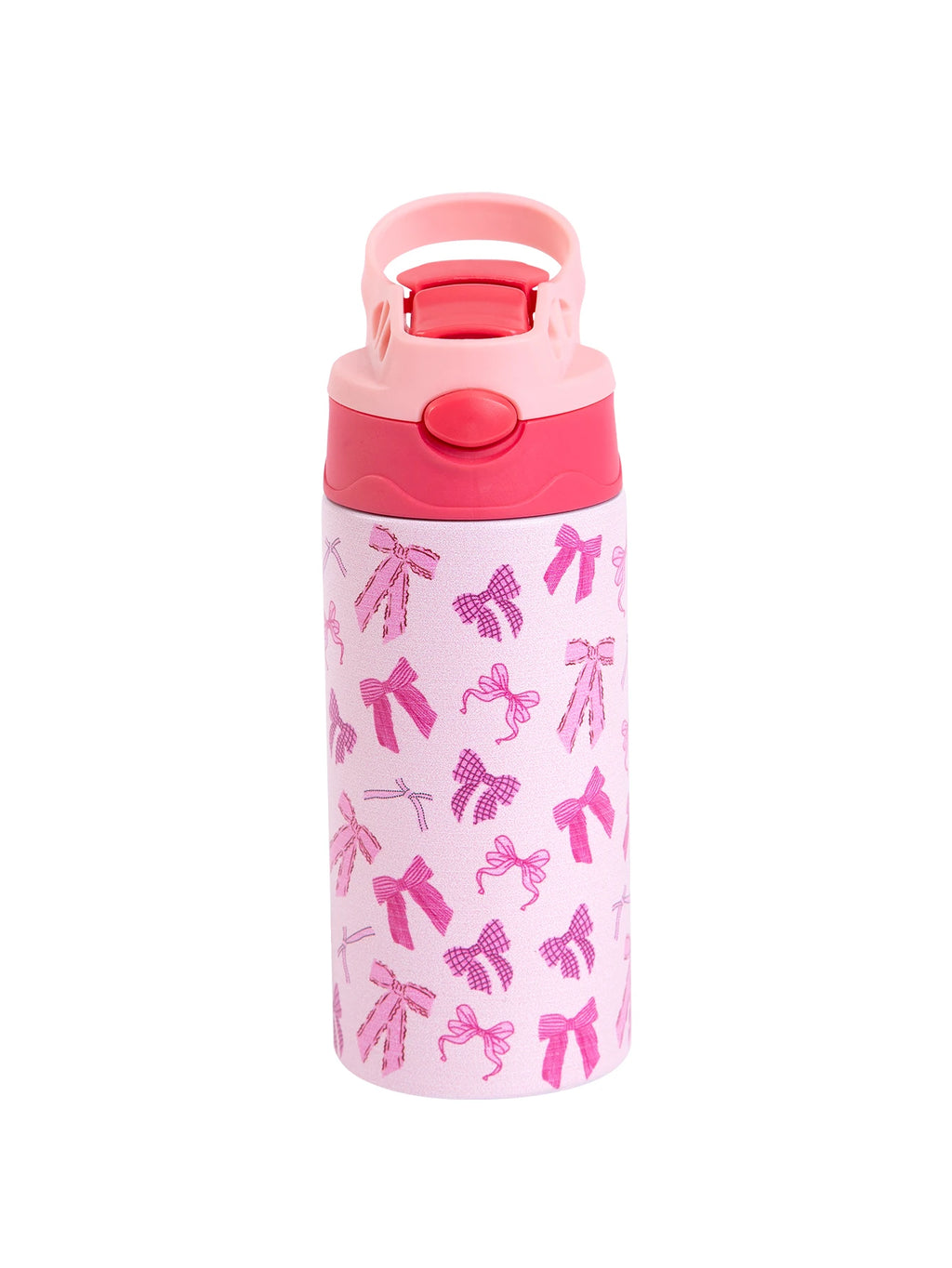 12OZ/350ml Cartoon Pattern Thermos Cup Stainless Steel Insulated Bottle Cute Thermos Kettle Outdoor Portable Handheld Cup