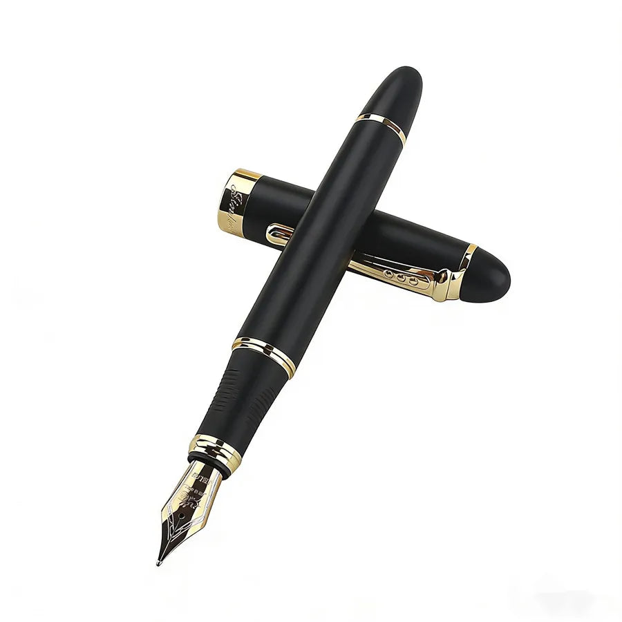 Jinhao X450 Classics Thick Body 1.0mm Bend Nib Calligraphy Pen High Quality Metal Fountain Pen Luxury Ink Gift Pens for Writing