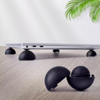 Mini Portable Laptop Cooling Pad Small Invisible Cooler Ball Stand Potable Feet Heightening Bracket Support Holder For Macbook