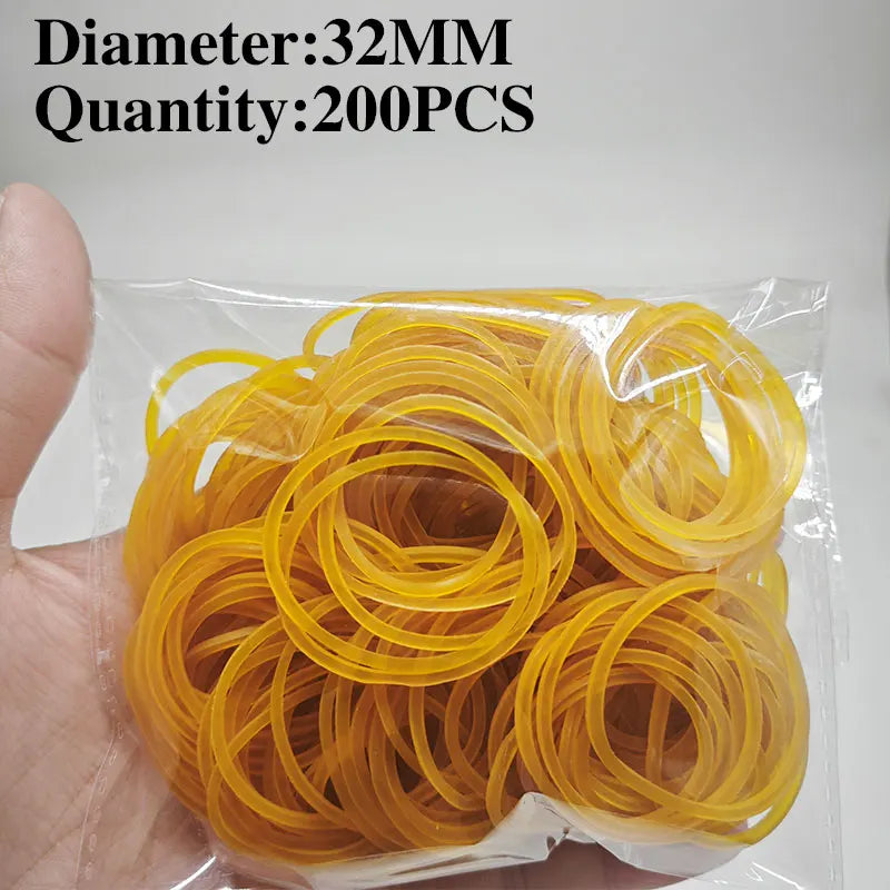High Elasticity Rubber Bands 15-60mm Multi Size 100-500pcs Office School Home DIY Supplies