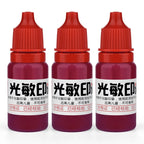 10ml Blue Red Black Ink Textile Clothes Ink Special Ink For Students Kids Name Stamp Printing On Clothing Waterproof Not Fade