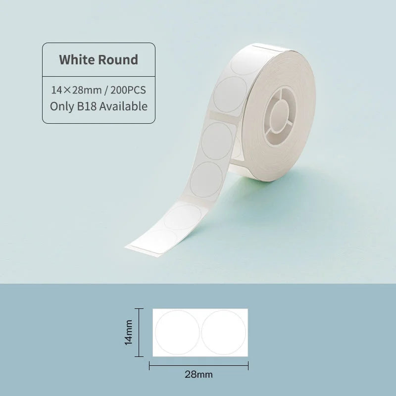 Wireless portable printer color label printer NIIMBOT B18 thermal transfer technology ribbon printing multi-color printing