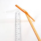2PCS Transparent T-Square Ruler 30cm, Plastic Drawing T-Ruler for Students, Engineering Drafting Tool Set