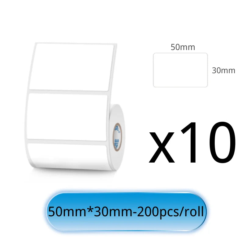 Wireless Label Printer SK58 Inkless Bluetooth Thermal Label Maker Adhesive Label Sticker Machine DIY Pattern Barcode QR Code