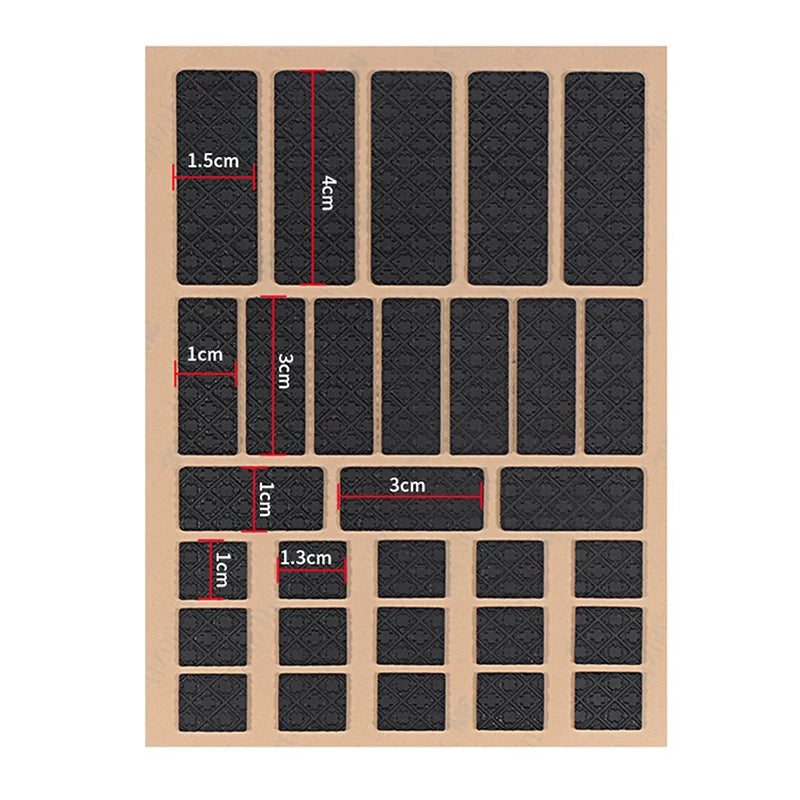 DIY Anti-Slip Wear-Resistant Universal Style Mouse Sticker Wireless Gaming Sweat-Proof Mouse Grip Sticker Tape