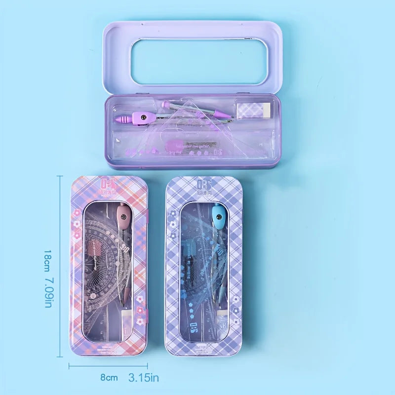 1 Set of Rulers, Flexible and Not Easy to Break, with Clear Scales for Accurate Measurement, Suitable for Students, Exams, Study, Office, Drawing, and Measuring Stationery