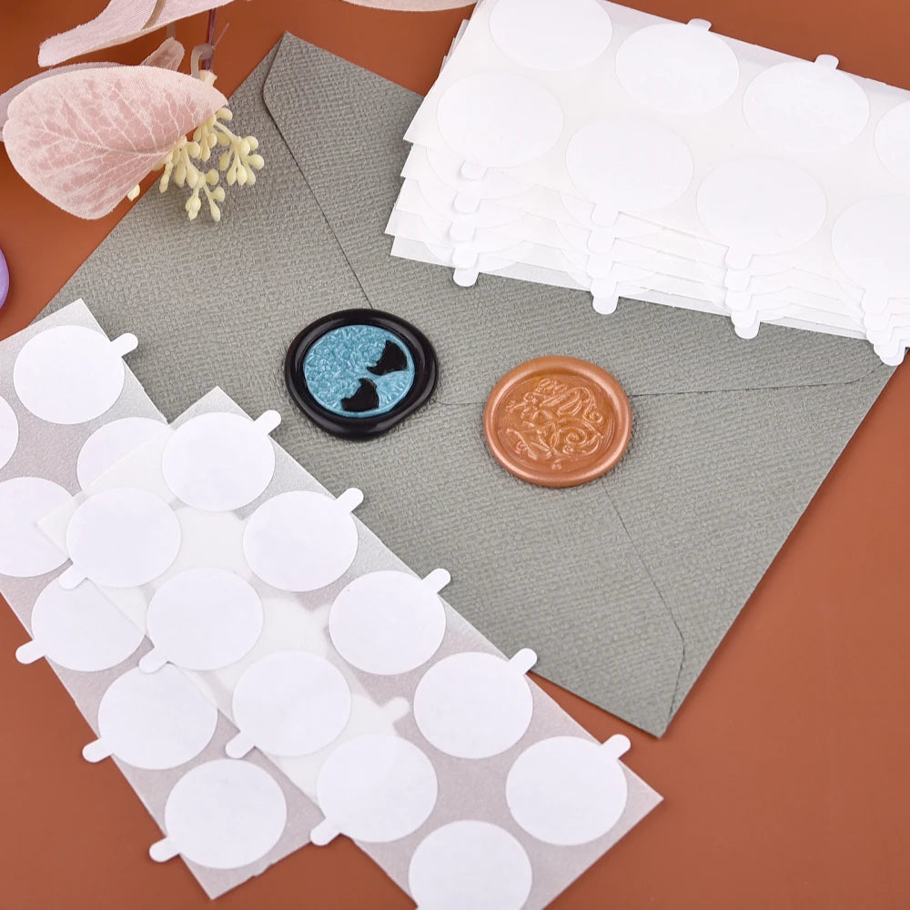 Wax Seal Stamp Silicone Mold Pad Multiple Sizes Sealing Wax Mould Mats Sealing Fix Shapes Envelope Invitation DIY Scrapbook Tool