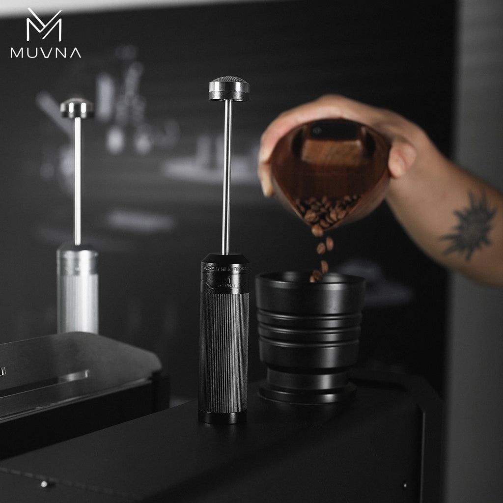 Muvna New Electric Milk Frother Stick，Wireless Batidor Eléctrico Ender for Barista Latte Art Accessories