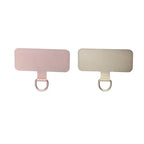 3/2/1Pcs Stainless Steel Hanging Clip Anti-Lost Metal Phone Lanyard Tether Tab Card Ultra Thin Cell Phone Sling Piece Patch