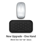 Keyboard Mouse Wrist Protection Rest Pad Ergonomic Office Typing Relax Wrist Memory Foam Mouse Pad PC Computer Laptops Mouse Pad