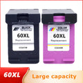 Compatible for HP 60 XL Ink Cartridge for HP60 60xl Deskjet F2480 F2420 F4480 F4580 F4280 D2660 D2530 D2560 PhotoSmart C4680