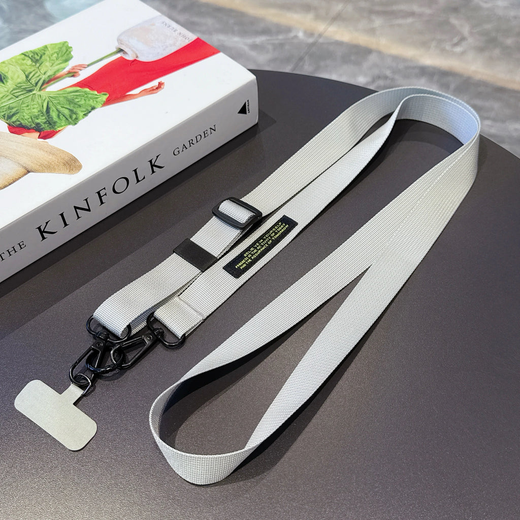 Adjustable Crossbody Mobile Phone Universal Lanyard Diagonal Long Rope Shoulder Strap Neck Multi-Purpose Anti-Loss Rope