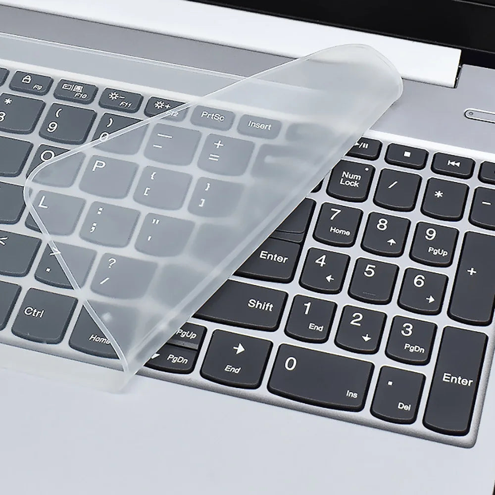 13-17 Inch Universal Laptop Keyboard Cover Soft Silicone Dustproof And Waterproof Protective Film For Notebook Computers