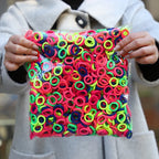 50/300/500 pcs Girls Colorful Elastic Hair Bands Ponytail Hold Hair Tie Rubber Bands Scrunchie Hair Accessories Bands for Girls