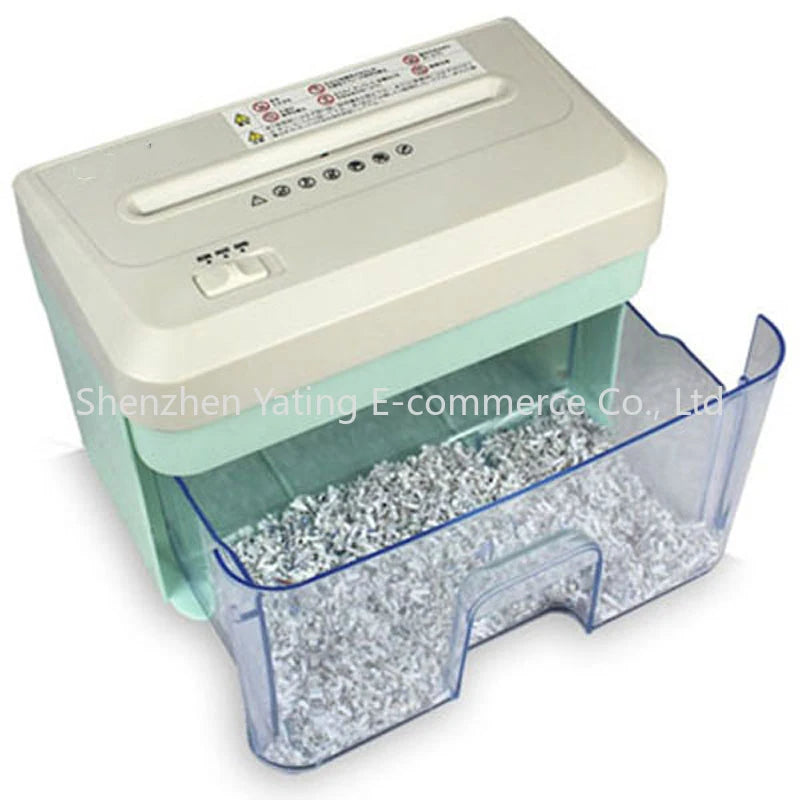 1PC Electric Paper Shredder Electric File Shredder 24v Small Office Household Paper Shredder Granular