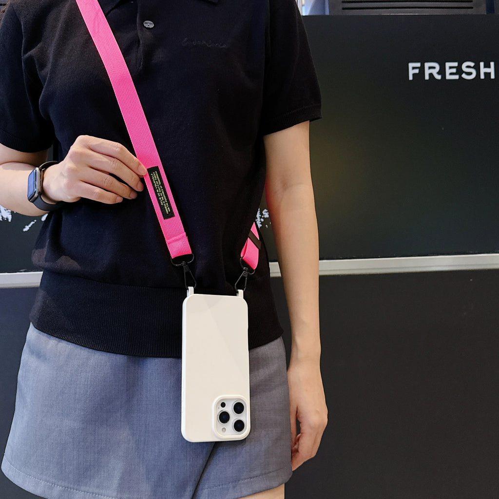 Adjustable Crossbody Mobile Phone Universal Lanyard Diagonal Long Rope Shoulder Strap Neck Multi-Purpose Anti-Loss Rope