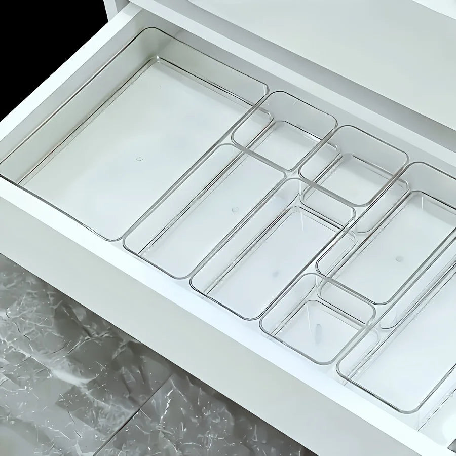 Cosmetic and Stationery Storage Box, Suitable for Makeup,Office Supplies, Home Storage, Desk & Drawer Organizer for Home Storage