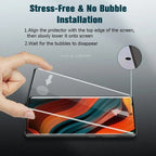 4Pcs Curved Tempered Glass For Samsung Galaxy S25 S24 S23 S22 S21 Ultra Plus S21 S20 S10 Note 20 10 S8 S9 Screen Protector Glass