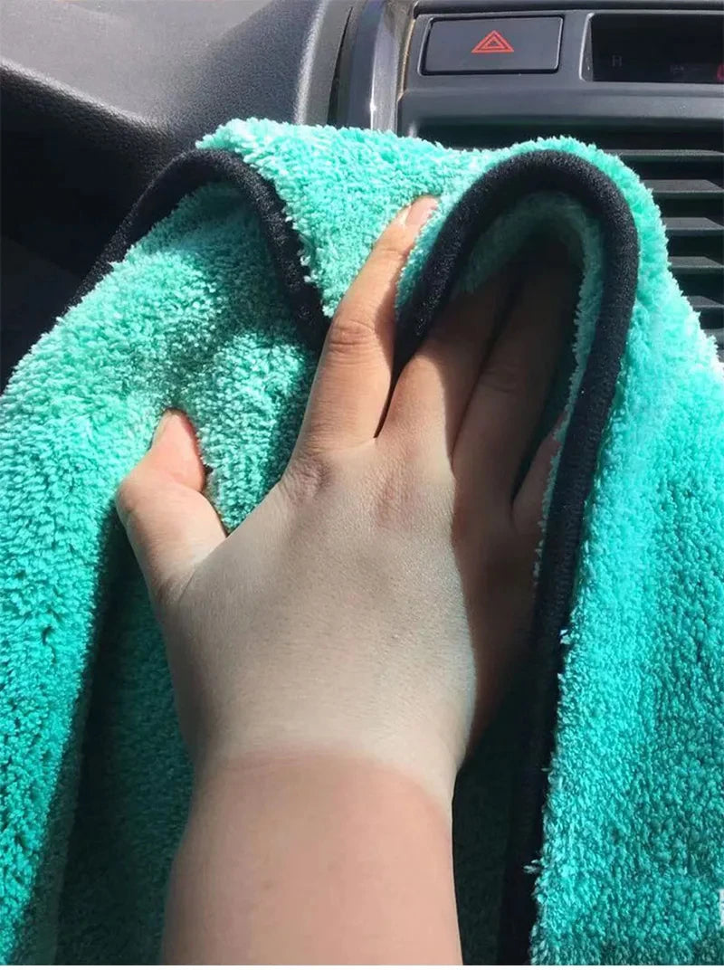 Coral Velvet Towel 80/20 Polyester Brocade Microfiber Long Hair Self-Weight Water Collection Polishing Towel 1200 Grams Of Pumi