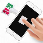 200Pcs Wet Dry Cleaning Wipes Paper Dust Absorber Sticker For Phone Screen Rear Camera Lens Optical Dust Cleaning Paper Cleaner