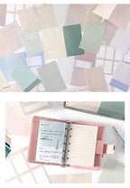 A7M5 Two Size 20Sheets Loose Leaf Inner Page Notebook Refill Spiral Weekly Monthly To Do Inside Paper Stationery