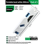 Mini Level Gauge High-precision Horizontal Vertical Measure Metric Ruler Protractor Home Portable Magnetic Pocket Level Gauge