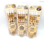 12pcs Cute Cartoon Capybara HB Pencils Stationery Set With Pencil Sharpener School Students Stationery Gift