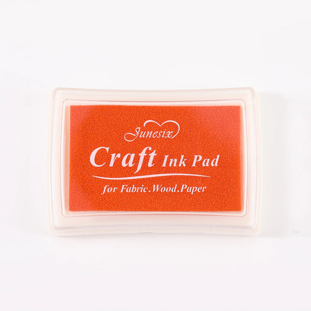 Ink Pad Ink Stamp Pad for DIY Craft Rubber Self Inking Roller Stamps Stationery Album for Scrapbooking Paper Decoration