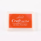 Ink Pad Ink Stamp Pad for DIY Craft Rubber Self Inking Roller Stamps Stationery Album for Scrapbooking Paper Decoration
