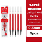 New Uni uniball Zento Flow Metal Rollerball Pen Aluminum Grip Gel Pens 0.5mm Water-Based Black Ink Ultra Smooth Writing Japan