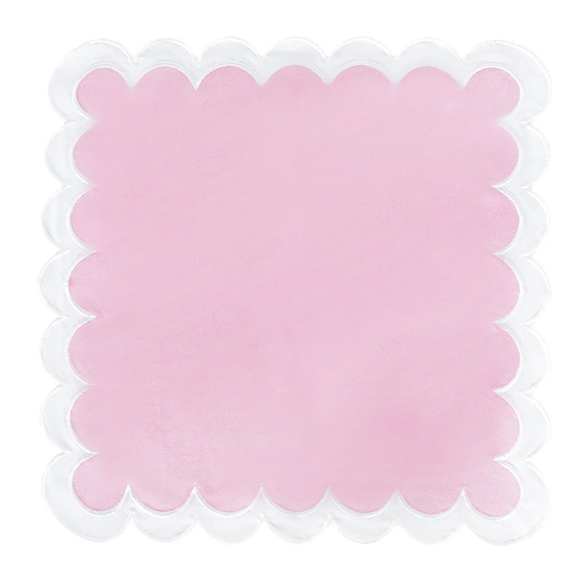 High Quality Embroidered Napkin Vintage Wavy Edge Color Blocking Design Reusable Placemats Wedding Banquet Decoration