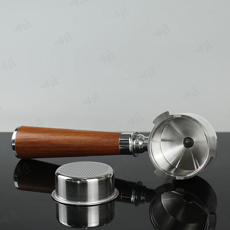 51mm Coffee Portafilter Double Spout Delonghi EC680 EC685 Espresso Machine Accessories Replacement Filter Basket Barista Tools