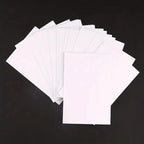 50/100/200pcs 14.8×9.8cm/5.8×3.8 in White Paper Card Paper, DIY Gift Packing Cardboard Paper Blank Postcard Hand-Drawn Doodles