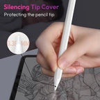 Replacement Tips for Apple Pencil 1st/2nd Gen IPencil Nibs No Wear Out Upgraded for iPad Pro Pencil 2/1 Gen 애플펜슬 펜촉