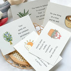 Mr Paper, 90 Inspirational Affirmation Cards Student Stationery Supplies kawaii stationery cardstock paper affirmation cards