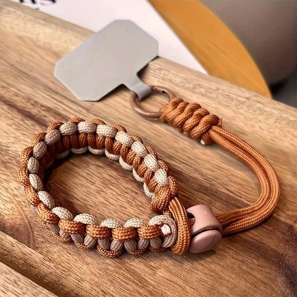 1Pc Cute Mobile Phone Lanyard Decoration DYM Can Be Carried Twist Rope Anti-loss Pendant Fashion Strong Wrist Short Straps Band