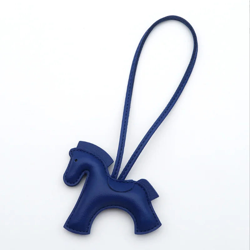 Women'S Bag Pony Keychain Pendant High Quality Horse Ornament Handmade Stitching Charm Fashion Accessory Gift