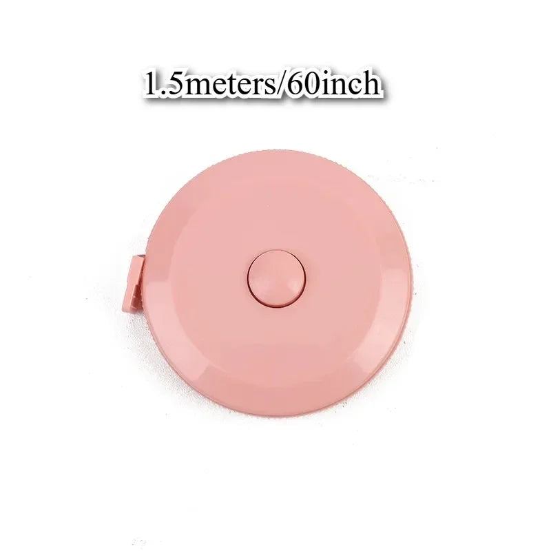 1/3/5PCS Portable Double-sided Tape Measure Retractable Mini Tape Measure for Weight Loss Medical Body Measurement Tailor Tool