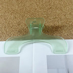 1Pcs Simple Fixed Book Clips Frosted Transparent Page Holder For Reading Tool Memo Clip Desk Accessories Practical Note Holder
