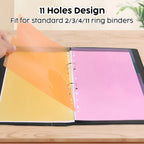 EAGLE Binder Index Dividers A4 Size Index Page for Loose-leaf Notebook Stationery Bookmark School Office Supplies