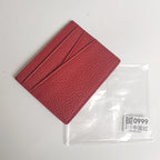 Genuine Leather Card Holder Woman Custom Name Designer Wallet Slim Luxury Card Wallet Man Engrave Initials Business Coin Purse